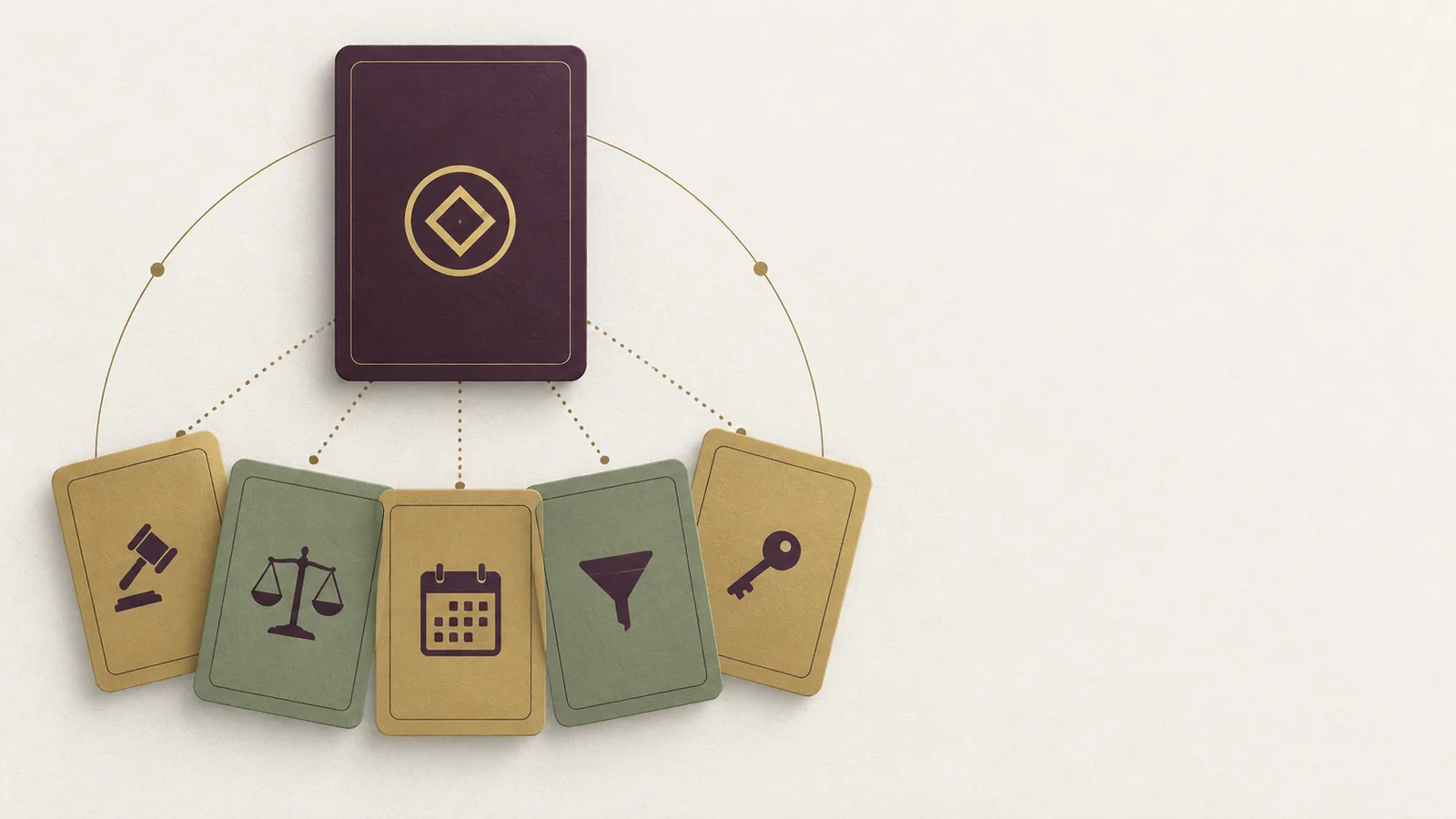 Flat-design cover in deep plum and muted gold for an article on hidden benefits of joining a Google MCM program